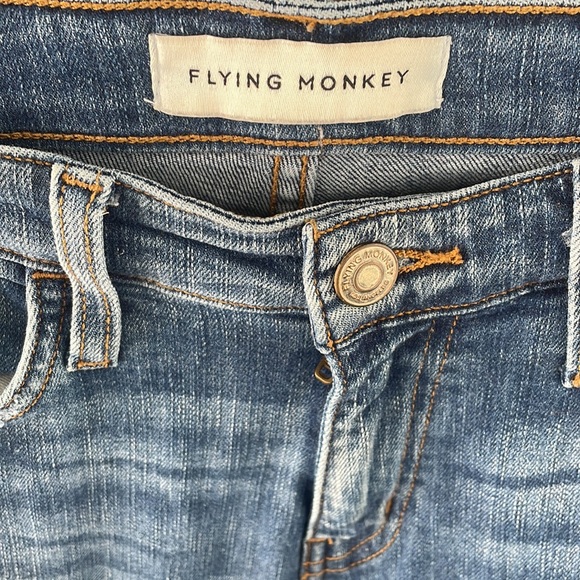 Flying Monkey jeans with fun bottoms. - Picture 2 of 4